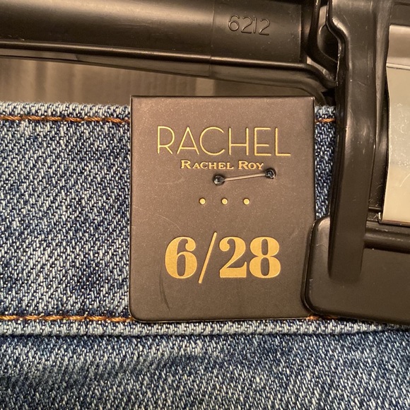 Brand New Rachel Roy High-Rise Fray Hem, Distressed Shorts…size 6/28 - Picture 5 of 7